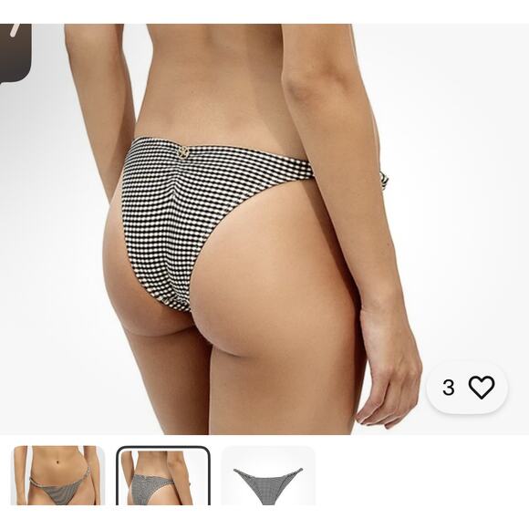 Vix swim Lupita gingham bikini top and bottom - Picture 5 of 5